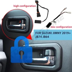 Intelligent Automatic Door Locking For Suzuki Jimny AT Model LHD JB64 JB74 3 Door 2019+ Smart Close Open Lock with Double Flash