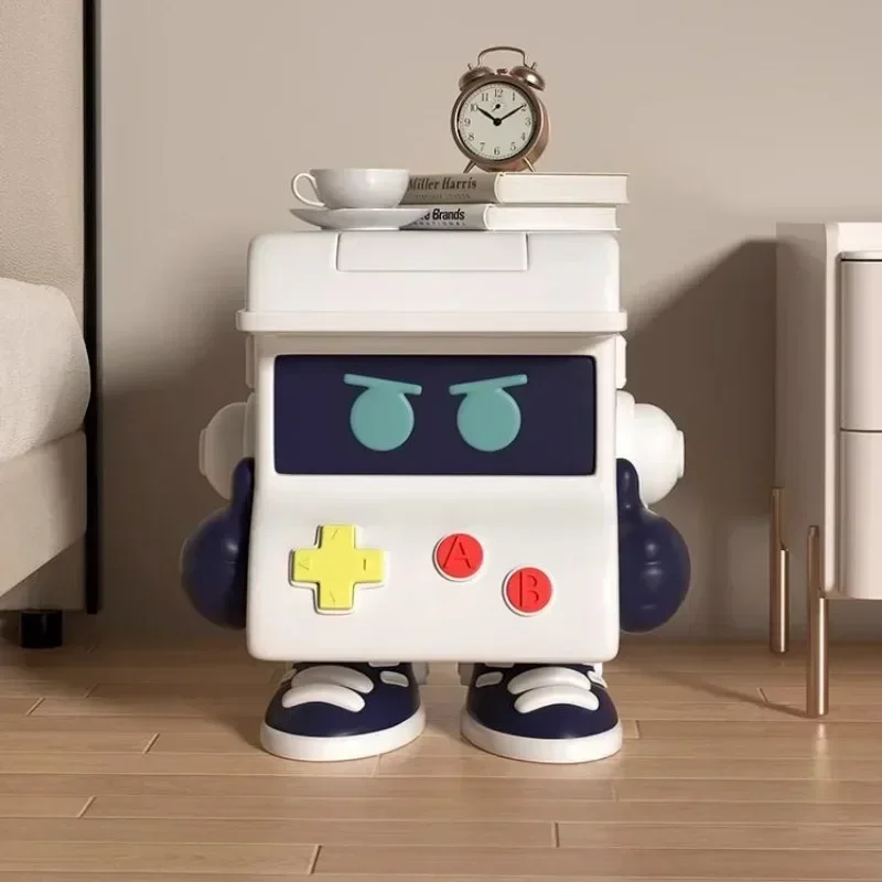 The Robot Coffee Table Gaming Modern Simplicity Machine Small Bar Floor Decoration Children Room White Art Bedside Table Pendant