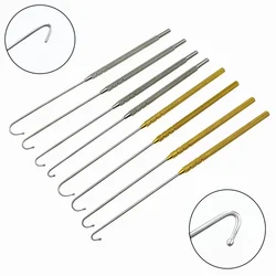 1pcs Uterine Hook Animal Ovariectomy Spay Snook Dogs Cats 170mm Veterinary Pet Orthopedic Instruments