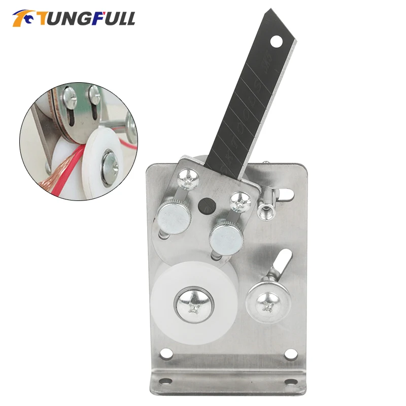 

Portable Manual Wire Stripping Machine Cable Peeling Machine DIY Mini 2-35MM2 Waste Cables Stripper With Tungsten Steel Blade