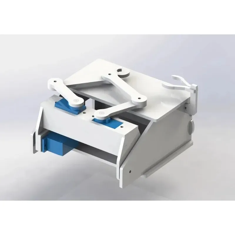 Picture 3: BOX version Plotlock robotic arm small base clock kit, installed and debugged, ready to be made with Arduino after power on