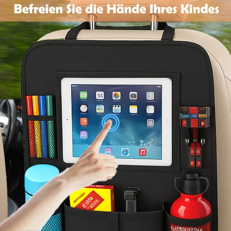 

Oxford Material Snack Toy Storage Bag Car Storage Bag Car Interior Accessories Car Seat Back Storage Anti-Kick Bag Simple