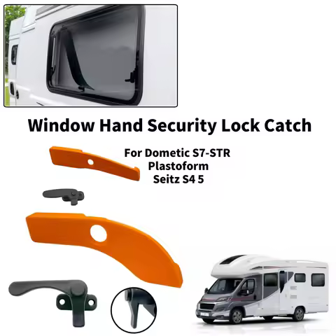 1PCS Caravan Window Hand Security Lock Catch Left/Right Motorhome Window Accessories For Dometic S7-STR /Plastoform/Seitz S4 5