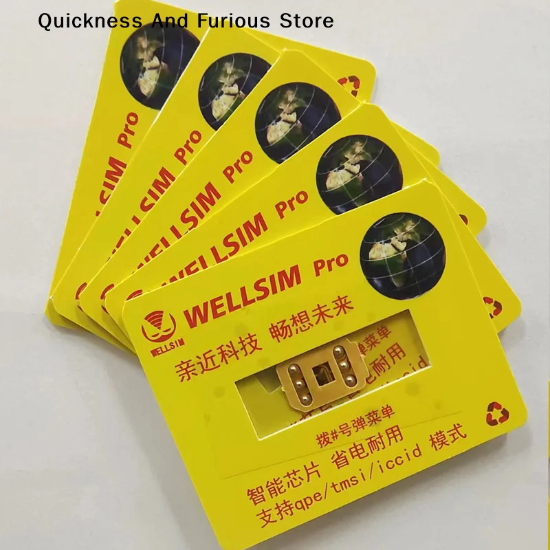 【TO】High Quality Newest Well Sim pro V4.0 with QPE for 6S/SE/7/8/X/XR/XSM/11/12PM/13/14PM/15pro/15promax/16 promax