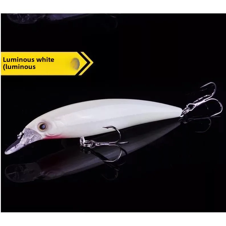 Luminous bait floating small fish freshwater sea fishing kill cockroach perch bait simulation large