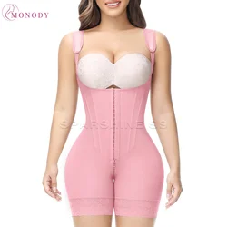 Fajas Colombianas Body Shaper Postpartum Post Surgery Compression Shapewear with Bones Butt Lifter Garment Slimming Body Shaper