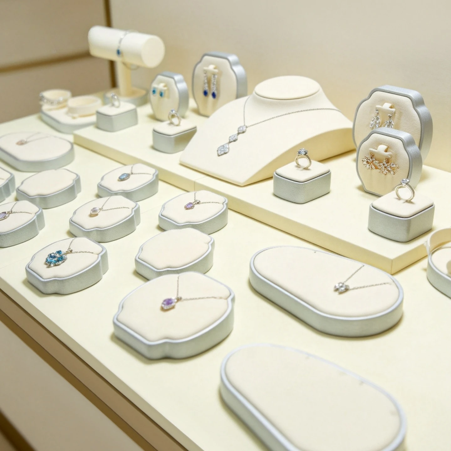 高級ジュエリー展示用小道具、ジュエリーディスプレイラック、指輪、イヤリング、ペンダント用ジュエリーディスプレイラック