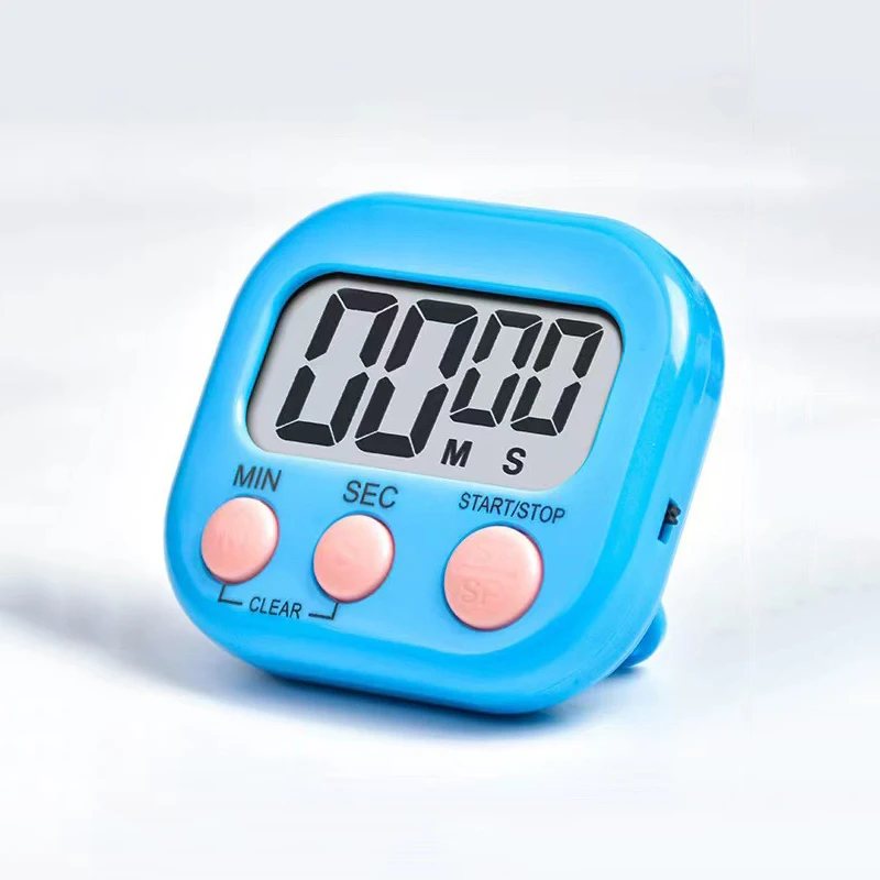 

Magnetic Digital Kitchen Timer With Stand 99-Minute Digital Kitchen Timer Cook-Friendly Countdown Timer Alarm Clock Counter