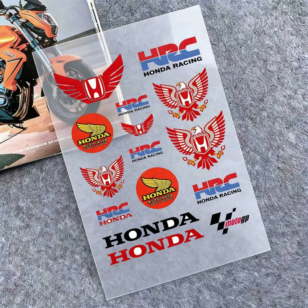 

For Honda Reflective Motorcycle Stickers, 3M Safety Warning At Night In The Dark Scooter Helmets