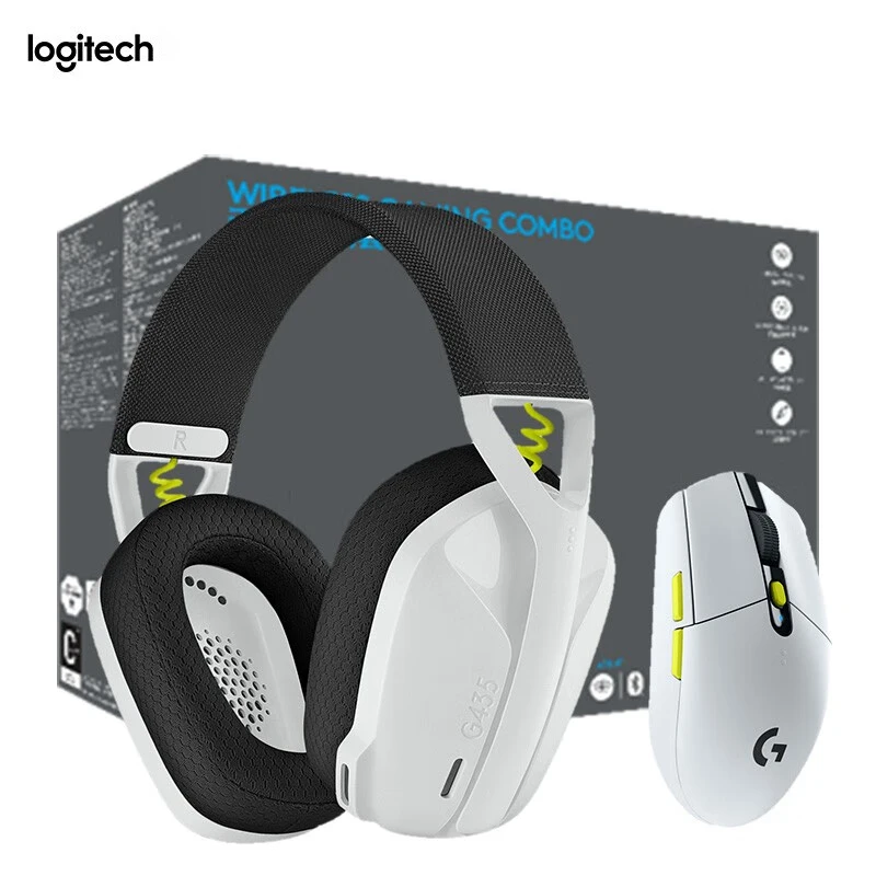 

Original Logitech G Wireless Gaming Comb G435 SE G304 SE Lightspeed Wireless Mouse And Bluetooth Headset For PC/PS4/PS5 ETC