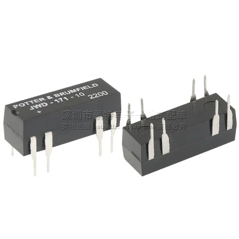 5pcs/ JWD-171-10 imported new single pole single throw 24VDC 1A 10W normally open reed switch relay