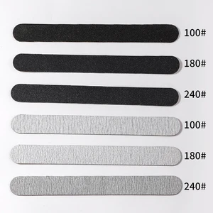 Nail Lime Thay thế 100 đến 180 Công cụ Limes Chuyên nghiệp cho việc làm móng vôi 240 Sandpaper có thể thay thế các tập tin gel 8 Giấy nhám bán hàng chính 240 - №6