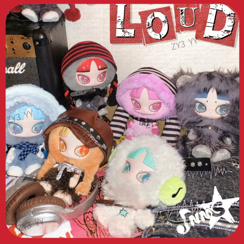 

New Official Inn'S Play Loud Music Series Plush Blind Box Caixa Caja Cute Dolls Girls Boys Charm Exquisite Gift Mystery Box