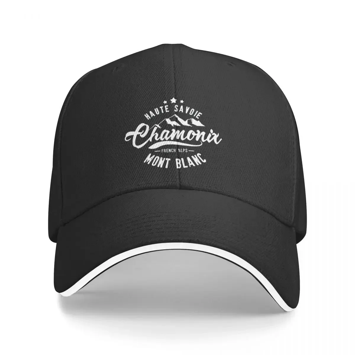 

Chamonix Savoy Mont Blanc Baseball Cap Hat Beach Big Size Hat Thermal Visor Women's Golf Clothing Men's