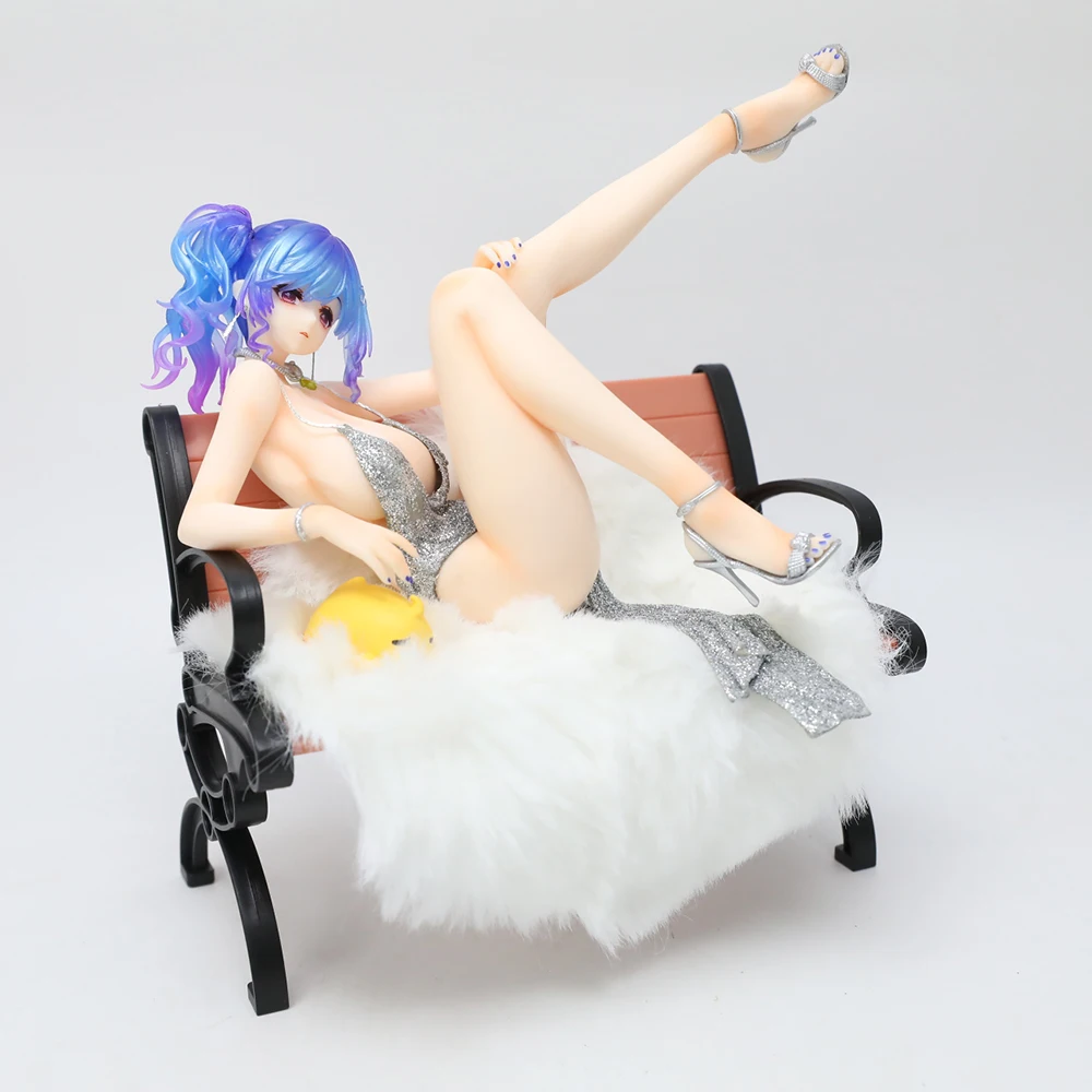 أنيمي الشكل Azur لين الكذب على كرسي Uss سانت لويس نموذج جمع الحلي اللعب البلاستيكية 21 سنتيمتر الهدايا
