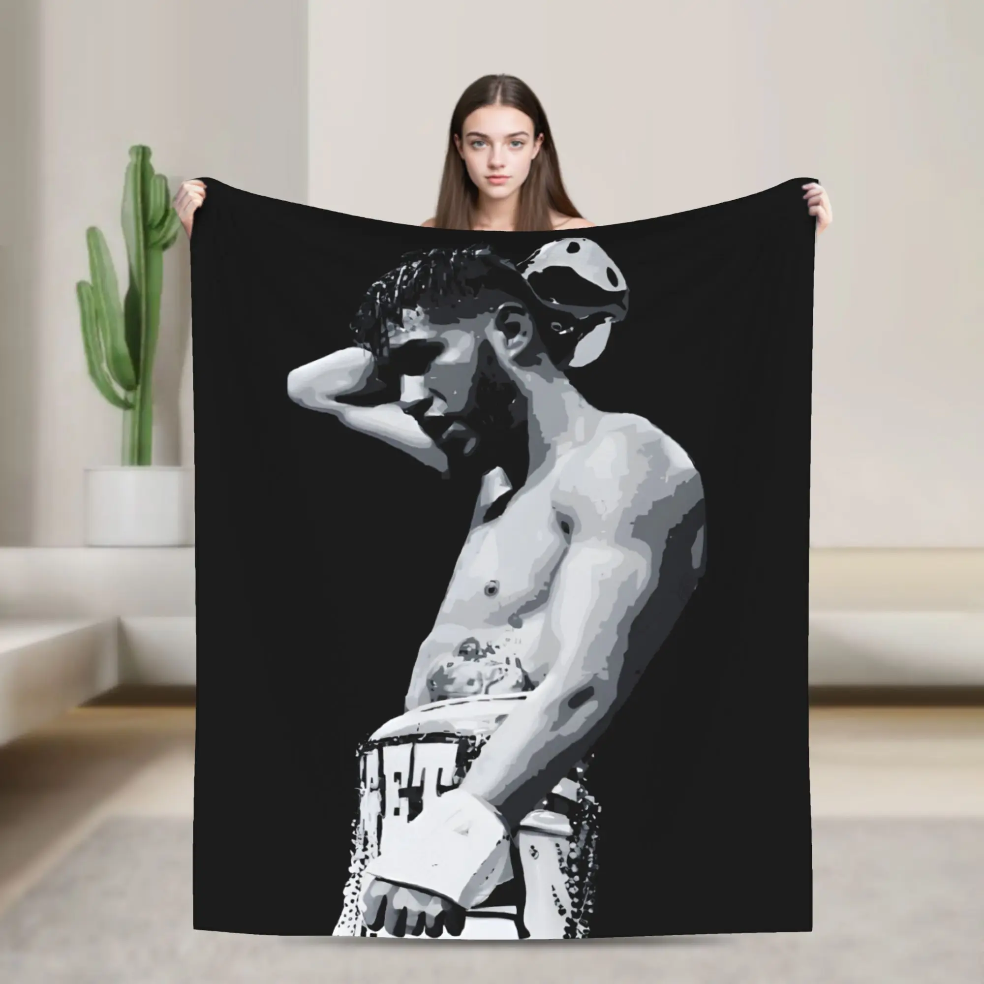 Rip Prichards Colons Boxer Coral Fleece Plush Throw Blankets  Blankets for Bed Bedroom Lightweight Quilt