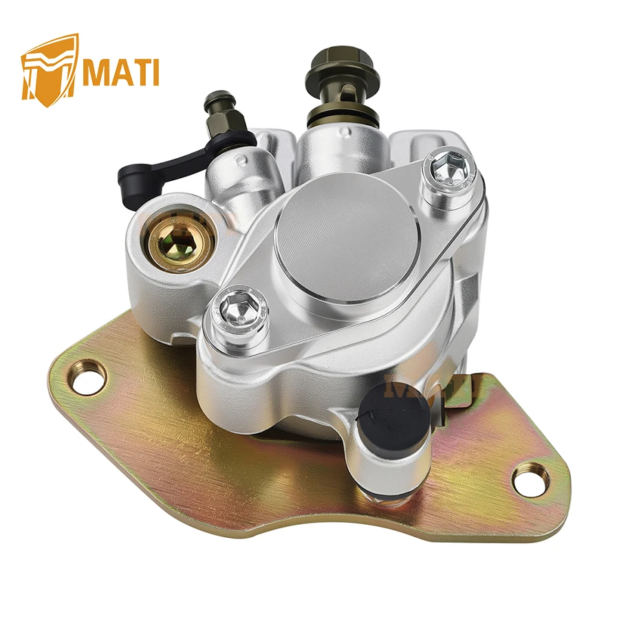 

Суппорт тормозной задний с колодками для Yamaha ATV Raptor 125, 250, 350, YFM125, YFM250, YFM350, 5YT-2580W-10-00, без стояночного тормоза