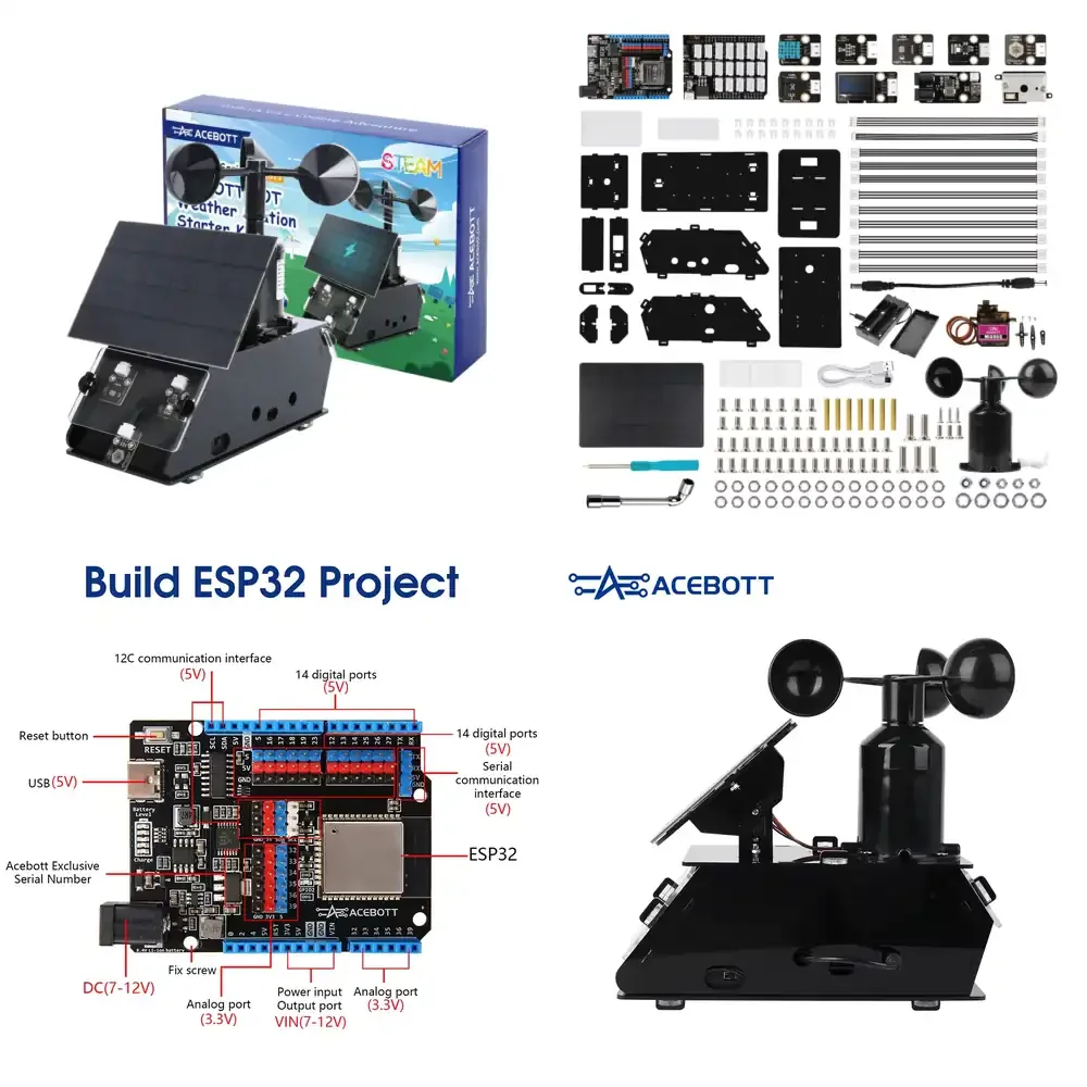 

2025 New Custom DIY Programmable Toy for Kids and Adults Educational STEM Learning Kit IoT Solar Eco Friendly Arduino