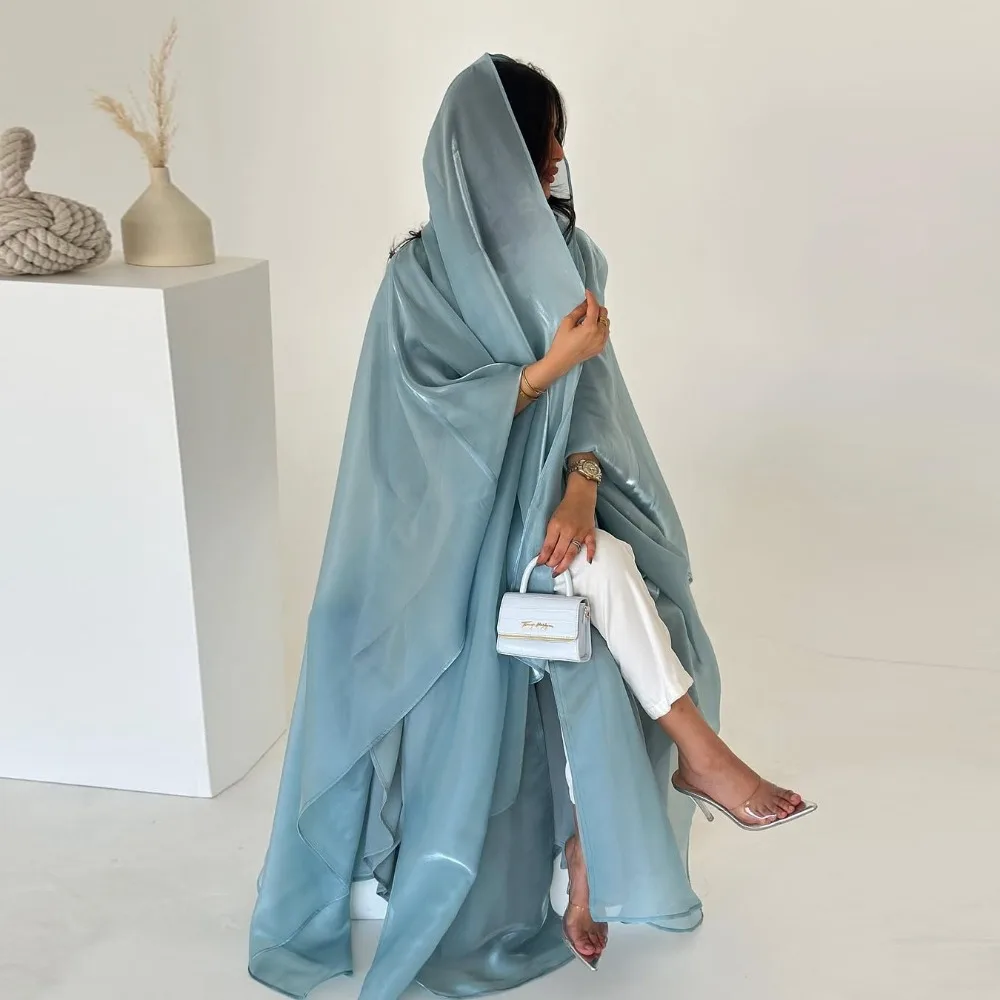 

Eid Muslim Dress Women Abaya 2025 Ramadan Jalabiya Party Dresses Cardigan Scarf Long Robe Morocco Dubai Kaftan Vestidos Largos