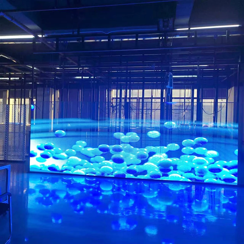 Écran LED Flying Carpet, meilleures ventes, P3.91, haute stabilité et longue durée de vie, écran d'affichage intérieur ultra HD, installation facile, transparent