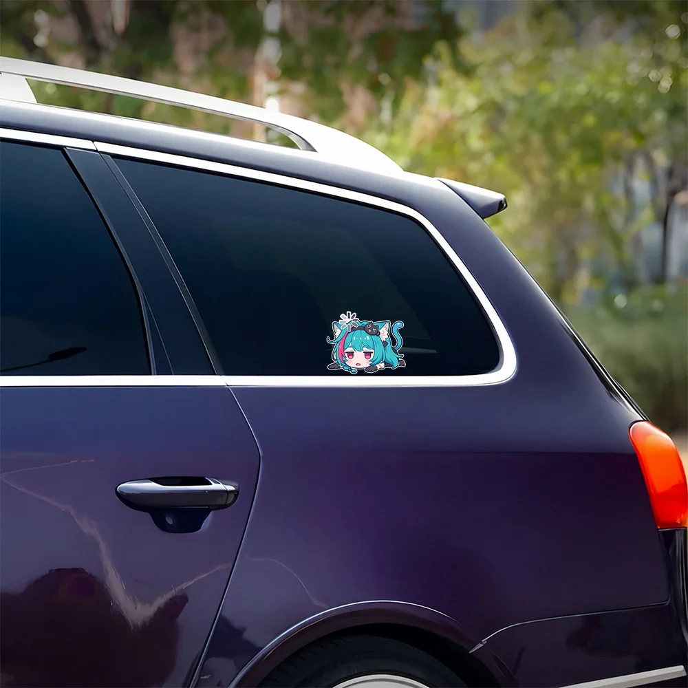 Anime Girl Car Stickers Neverness to Everness Mint Auto Vinyl Film Decals For Vehicle Bumper Window Moto Wall Laptop Accessories - view 3