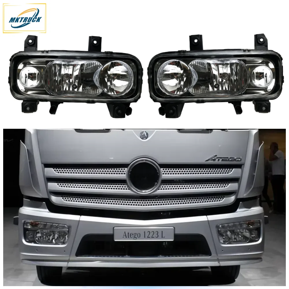 For Benz ATEGO heavy card headlight assembly truck lamp factory straight hairPart：9738200661/9738200561/9738202961/9738202861