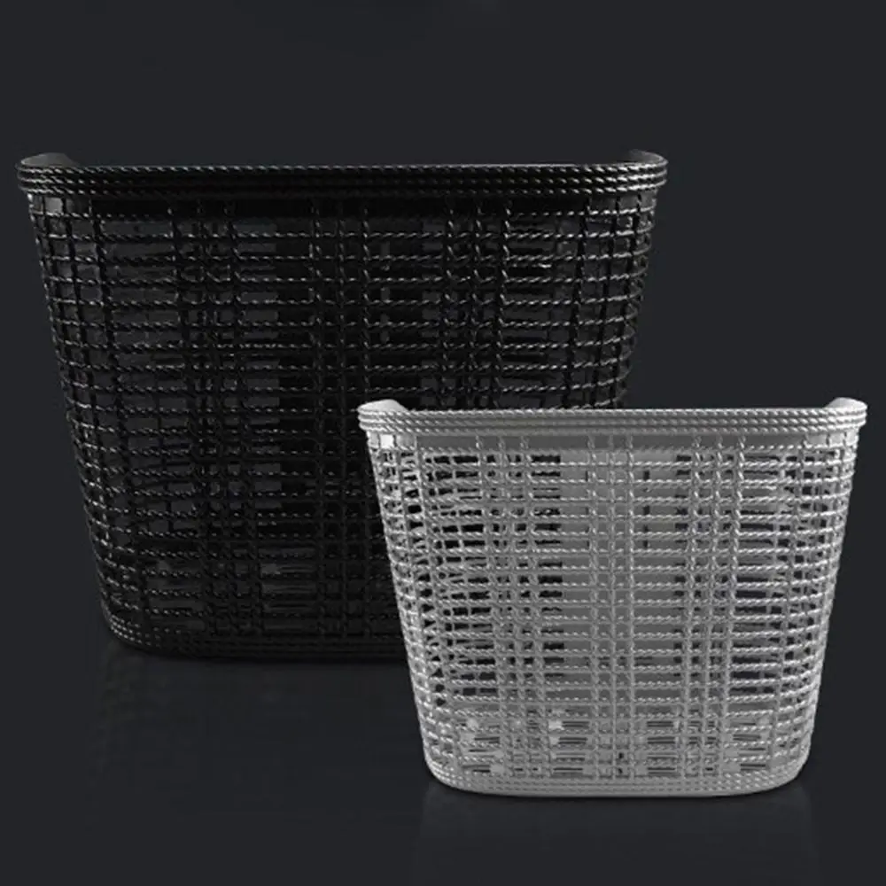 New Plastic&Steel Electric Bike Basket D-shaped 10 Styles Plastic&Steel Basket Cycling Accessories Cycling Accessories