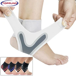 1PC Sports Compression Ankle Support Ankle Stabilizer Brace Tendon Pain Relief Strap Foot Sprain Injury Wrap Basketball Football