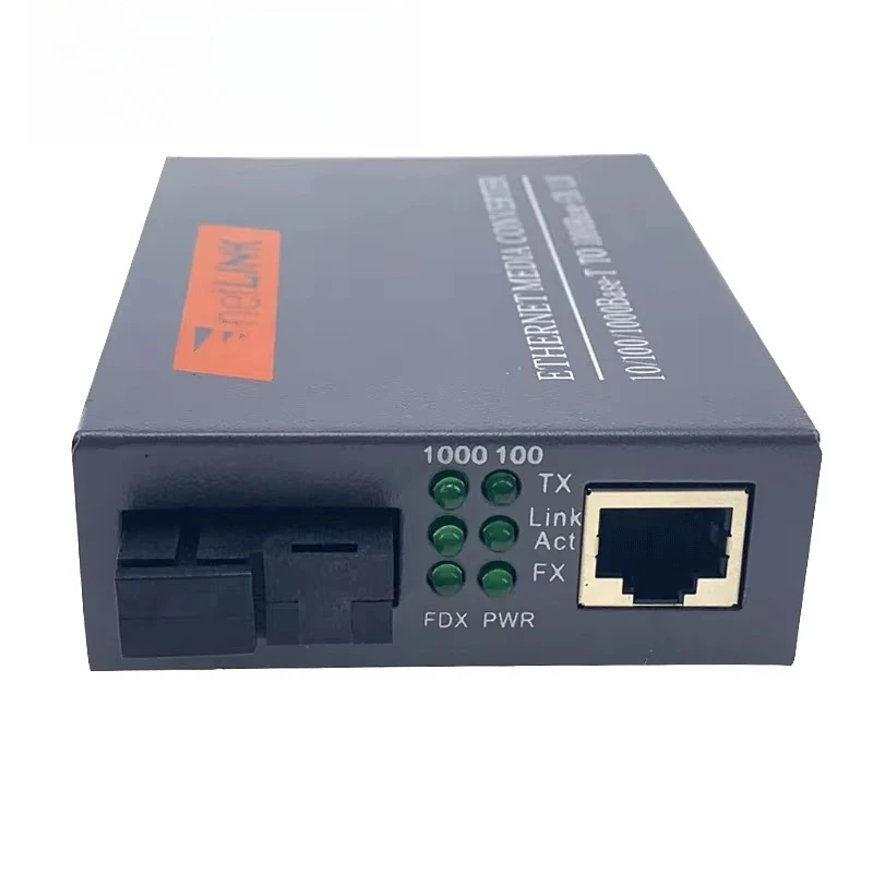 سعر المصنع جودة عالية المستوردة رقاقة HTB GS-03 A/B 1000M جيجابت الألياف محول الوسائط أجهزة الإرسال والاستقبال