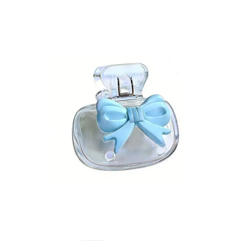 1/2Pcs Toothbrush Head Features Dual Holes For Drainage And Ventilation Cute Cherry Bow Design Toothbrush Storager Protects