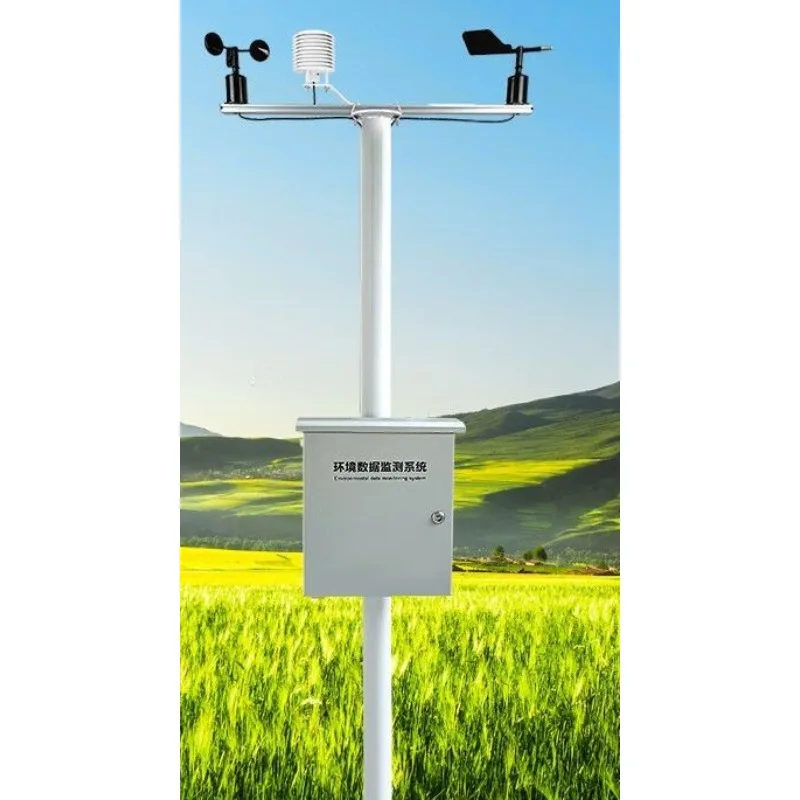 

Agricultural weather station, comprehensive monitoring of temperature and humidity, light, wind speed and direction