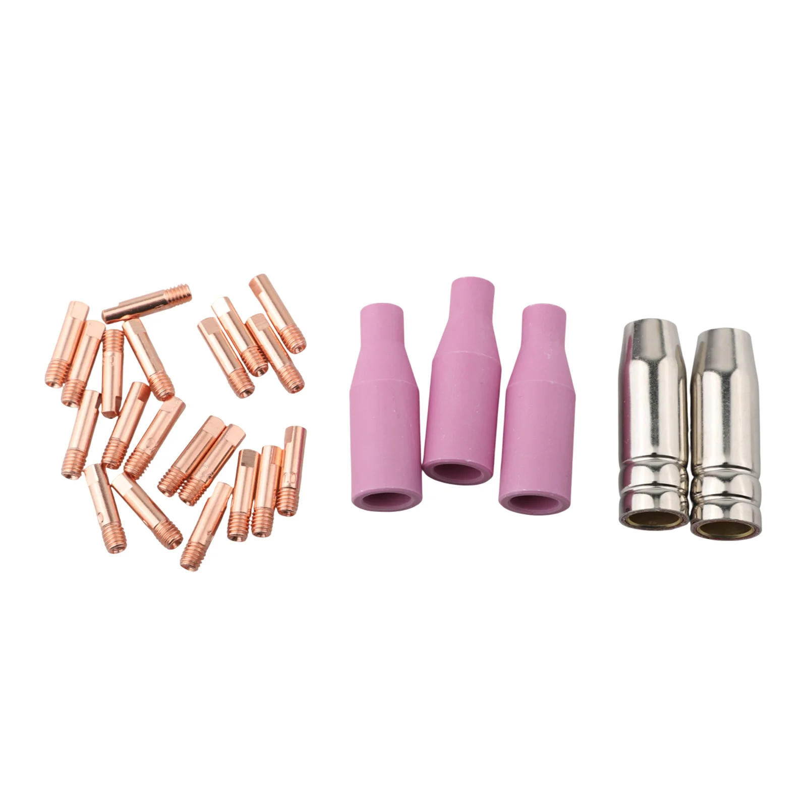 Welding Tool Accessories Set Complete Package of 25PCS for Use in For MIG Applications Including the MB Series