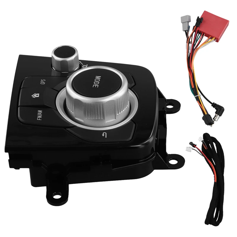 Car Console Control Switch Navigation Surface Frame Console Controllor Button For Mazda 3 Axela 2014-2019 BHN1-66-CM0C