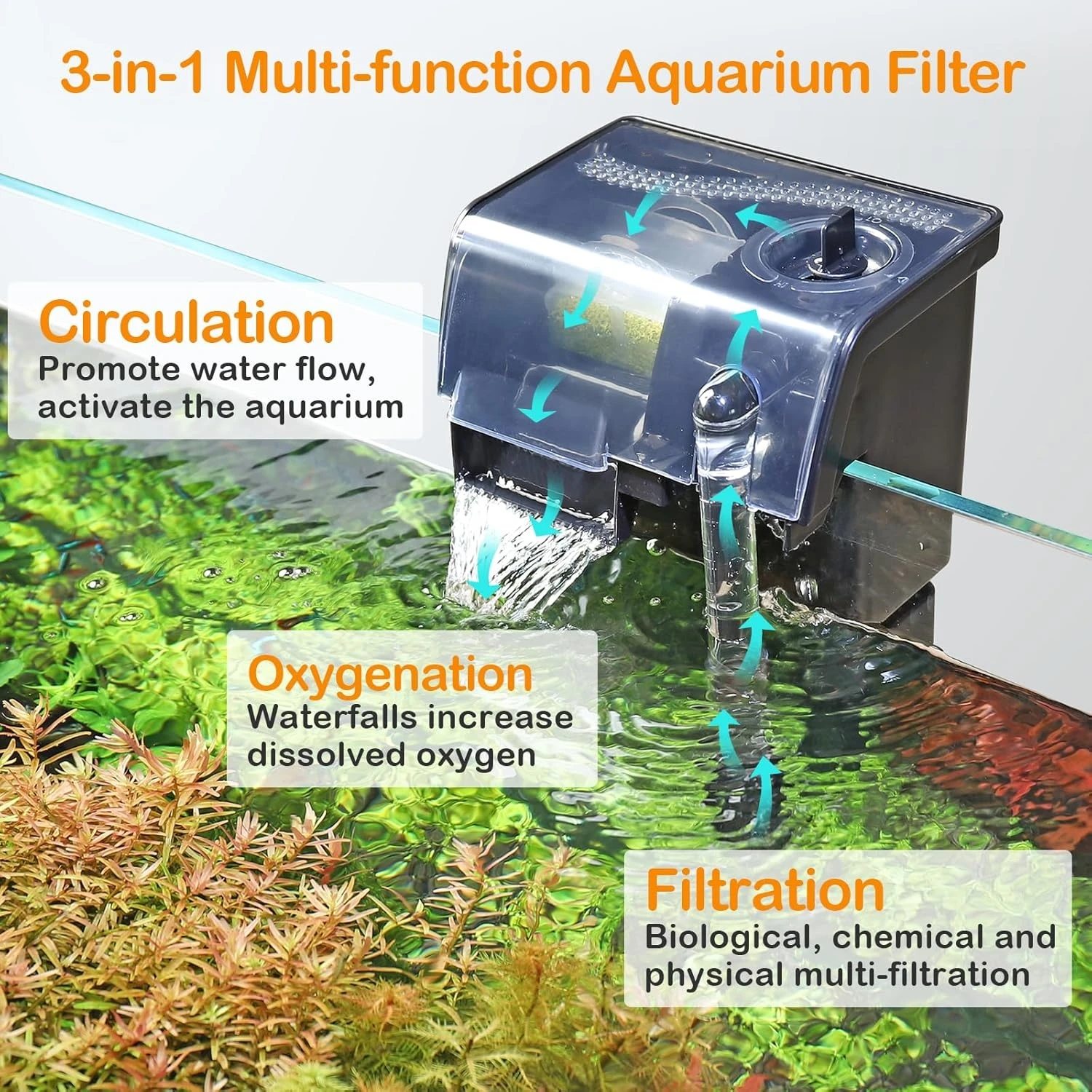 Best Selling Ultra Quiet Aquarium Air Pump - Household Fish Tank Energy Saving Oxygen Oxygen Booster
