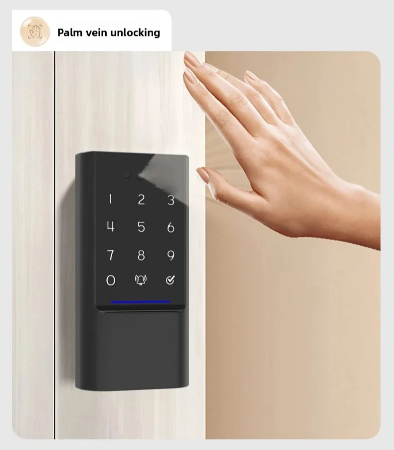 Fully automatic security door lock 4