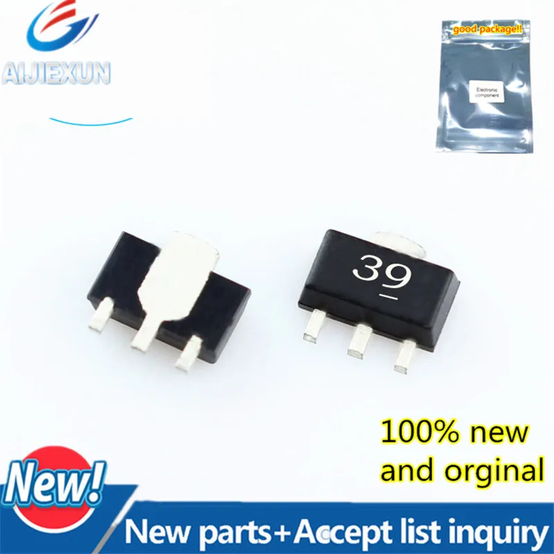 5pcs 100% new and orginal GALI-39+ SOT-89 silk-screen 39RF amplifier chip large stock