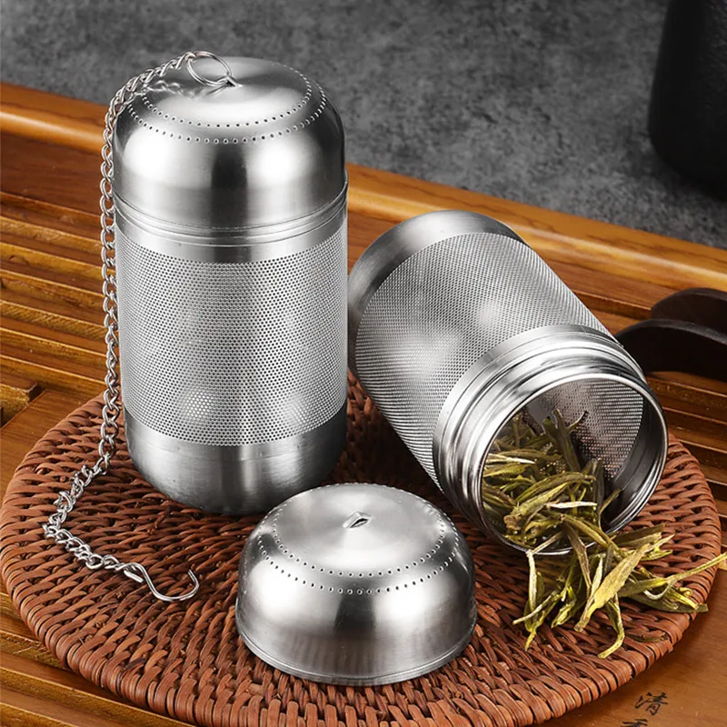 Stainless Steel Tea Infuser Tea Leaves Spice Strainer Fine Mesh Coffee Diffuser Filter Seasoning Ball Teaware Kitchen Accessorie