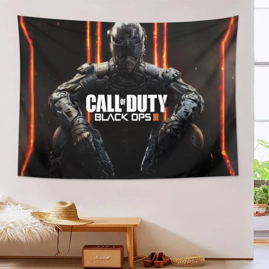 

Home Decoration Tapestry Call-of-Duty Tapestry Hot Game Wall Art Tapestries Room Decors