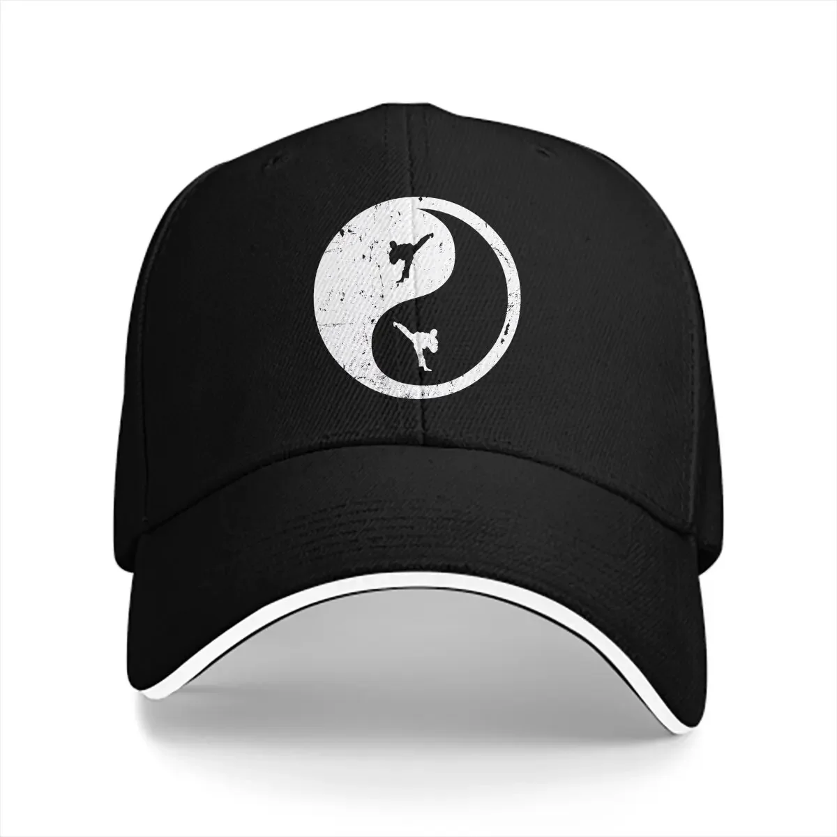 Summer Cap Sun Visor Karate Ying Yang Hip Hop Caps Wrestling Cowboy Hat Peaked Hats