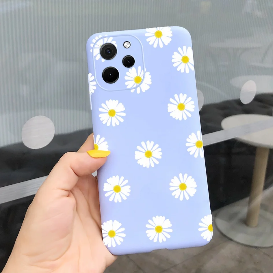 Lovely Panda Case For Huawei Nova Y61 4G Back Cover Slim Matte Silicone Phone Cases For Huawei Nova Y61 2022 NovaY61 Y 61 Fundas