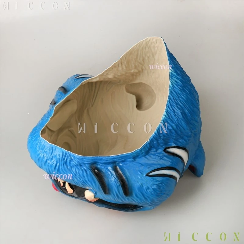 Halloween KPop Dem On Hunters Blue Tiger Latex Mask KPOP Girl Costume Adult Carnival Party Clothing