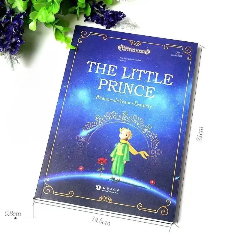 The Little Prince Color Illustration English Original Novel Reading Classic World Famous Books English Literature Original Book