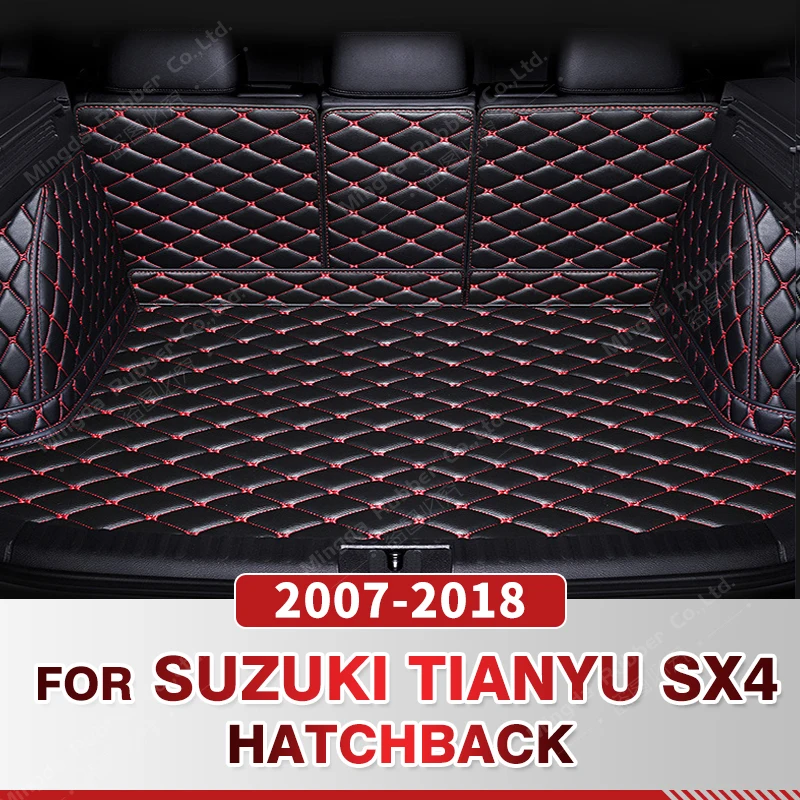 

Coverage Trunk Mat For Suzuki SX4 Hatchback 2007-2018 17 16 15 14 13 12 11 10 Car Cover Pad Cargo Interior Protector Accessories