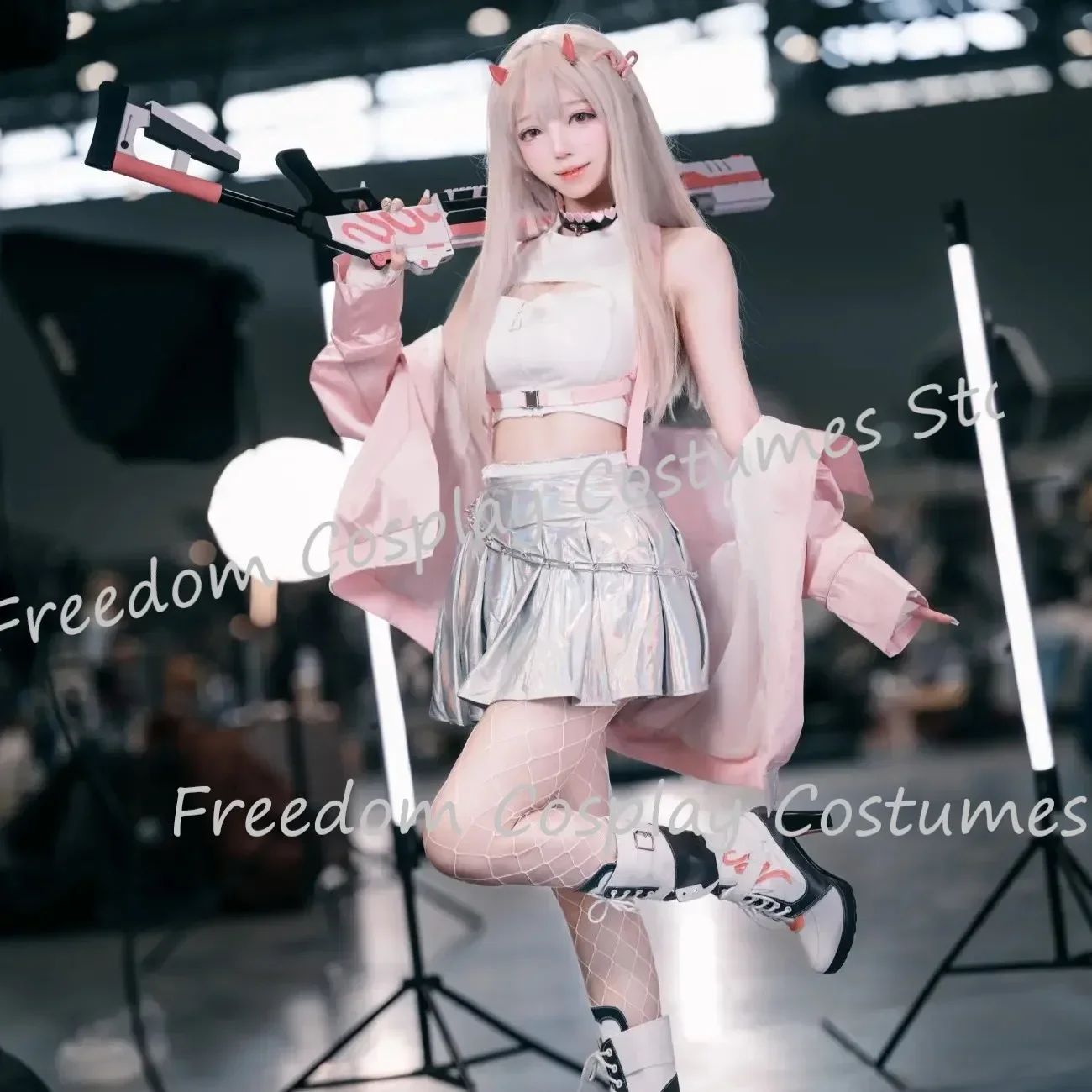 Nikke Viper Cosplay Costume Full Set The Goddess Of Victory Viper Cosplay Costume Wigs Halloween Skirt Suit Adult Women Outfit