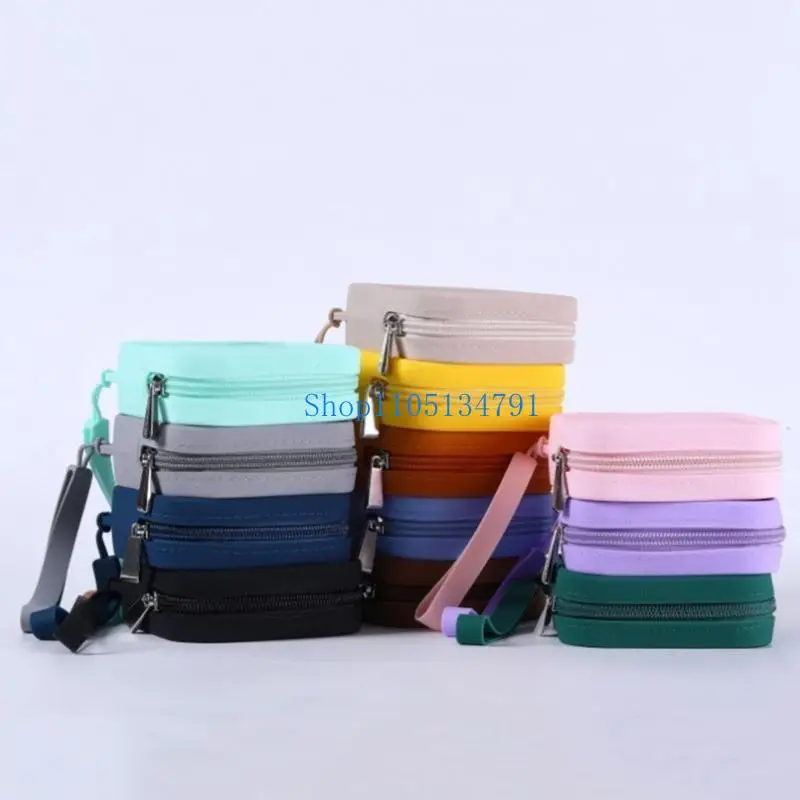 98 كيلومتر أكياس سيليكون متينة الملحقات للمجوهرات والعملات تخزين السفر #2