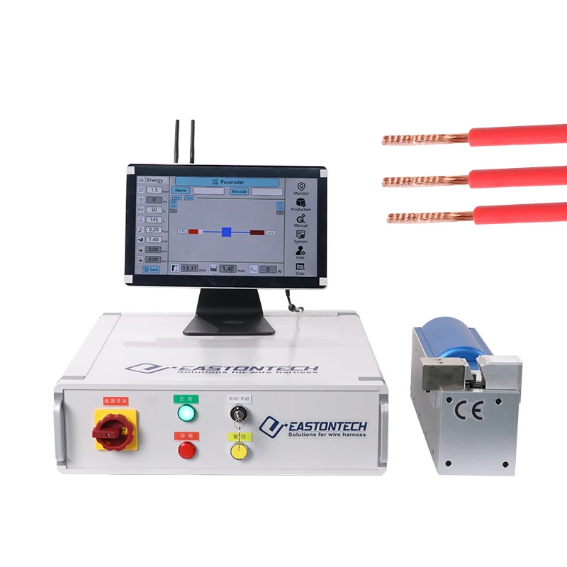 3000W Ultrasonic Wire Harness Welding Machine EW-6010 New Condition Ultrasonic Wire Splicer & Metal Welder