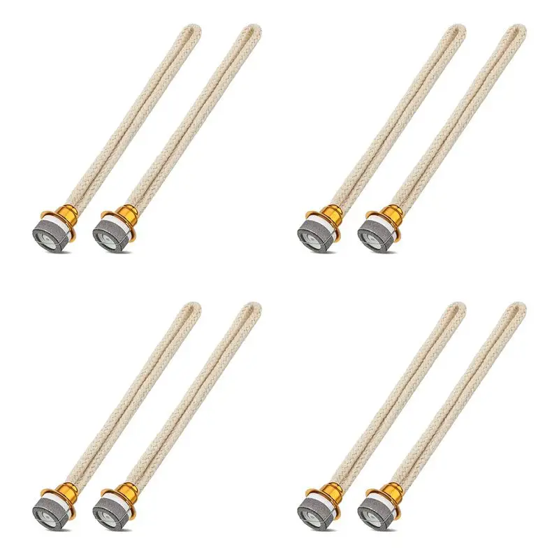 AS94-8 Pcs Oil Lamp Wick Fragrance Oil Lamp Wick Replacement Air Control Catalytic Burner Lamp Wick For Catalytic Burner