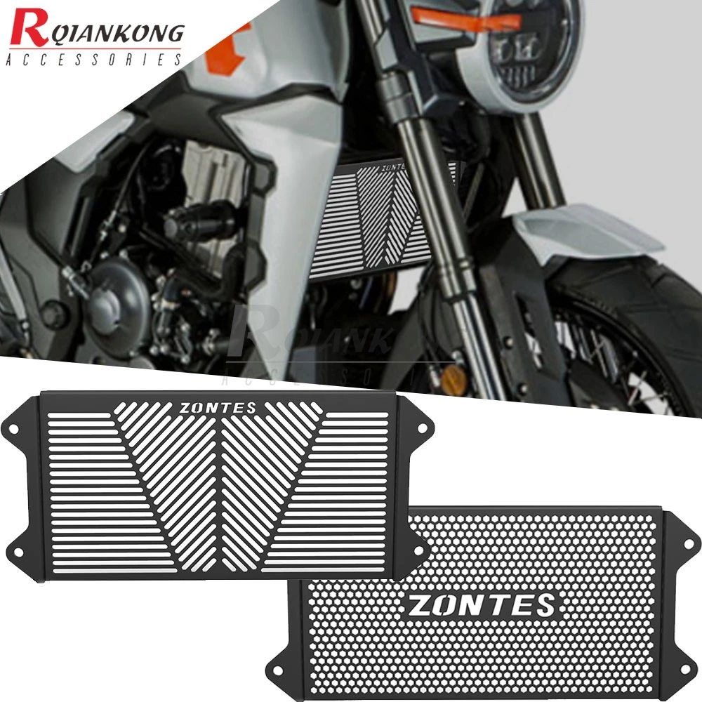 

Motorcycle Radiator Grille Guard Covers Grill Protection For Zontes ZT350 GK ZT350-GK ZT-350-GK ZT 350 GK 2021 2022 2023 2024