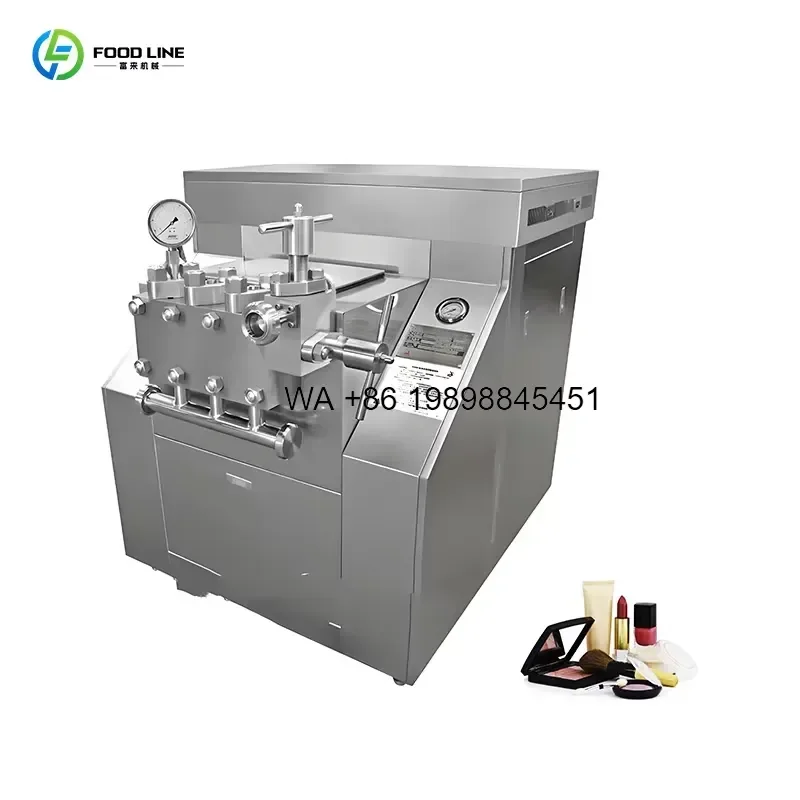 Wmwmnu 2 Stage Bench Top Homogenizer 200L Milk Pasteurizer and Homogenizer for Honey Processing Equipment