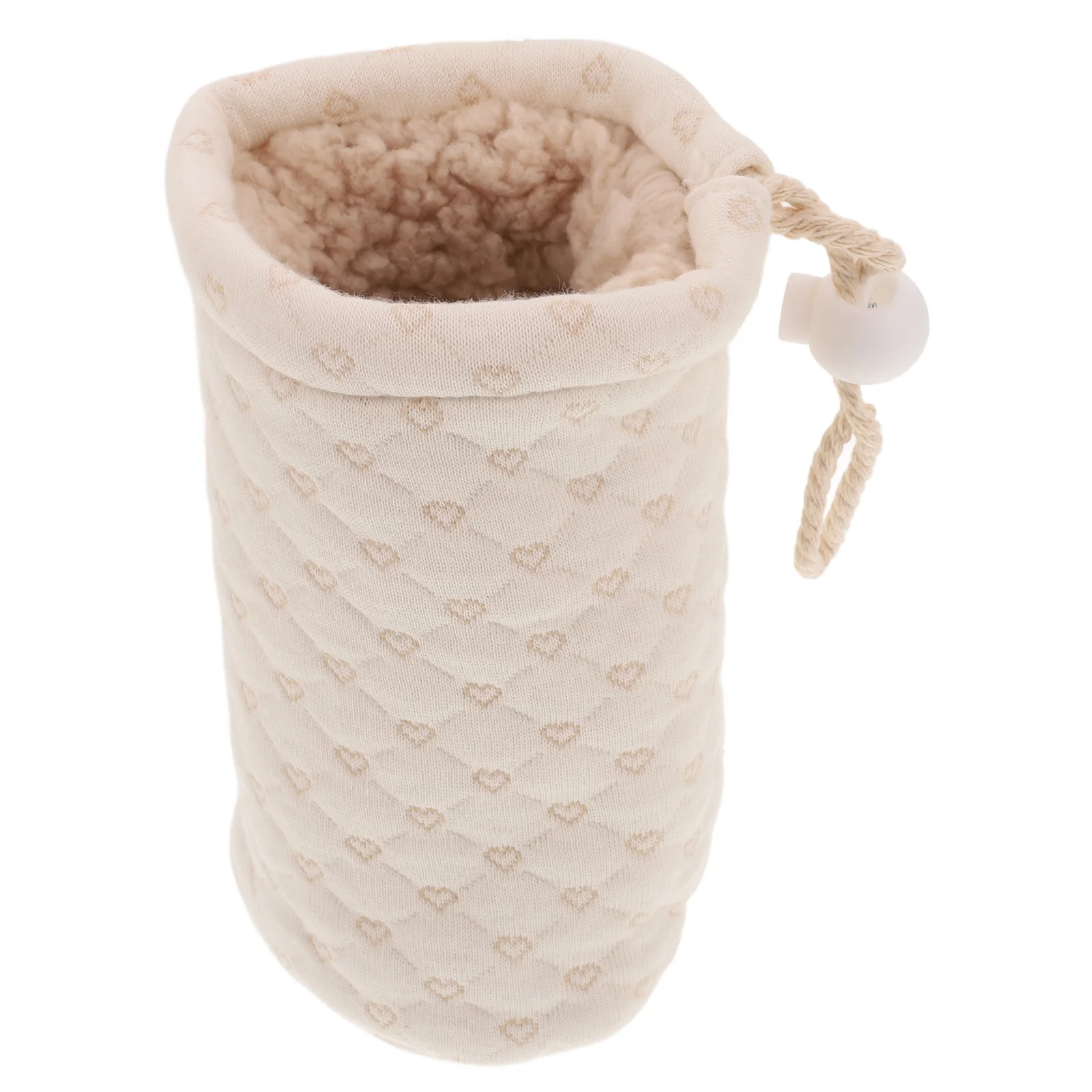 

Baby Bottle Sleeve Thick Insulated Lamb Fleece Cover For Glass Bottles Portable Reusable Non-Slip Protector Insulator